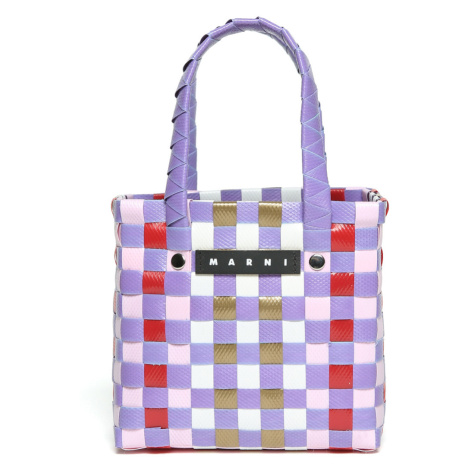 Taška marni micro basket bag bags fialová