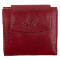 SEGALI Dámská peněženka kožená 735 červená
