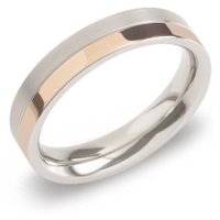 Boccia Titanium Pozlacený titanový snubní prsten 0129-07 54 mm