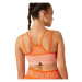 Asics Cropped Logo Seamless Bra Oranžová