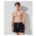 Plavky karl lagerfeld hotel karl short boardshorts černá