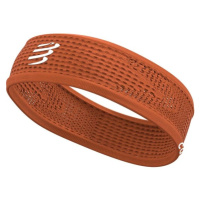 Compressport THIN HEADBAND ON/OFF Sportovní funkční čelenka, oranžová, velikost