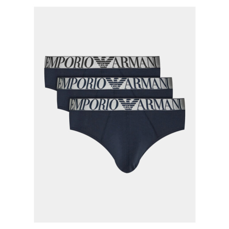 Sada 3 kusů slipů Emporio Armani Underwear