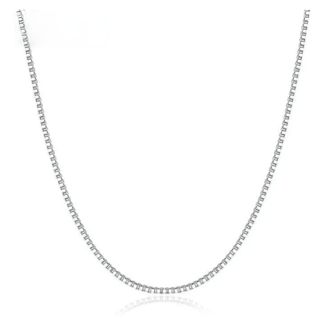 GRACE Silver Jewellery Stříbrný řetízek 0,8 mm - stříbro 925/1000 NH-SCA008/81 Stříbrná 45 cm