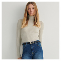 Reserved - Ladies` sweater - Béžová