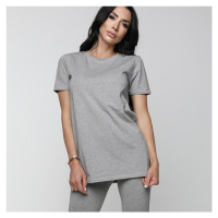 NDN - Výprodej dámské bavlněné tričko AYLIN (šedá) - NDN Sport
