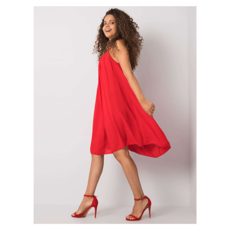 Vzdušné červené šaty OH BELLA Fashionhunters