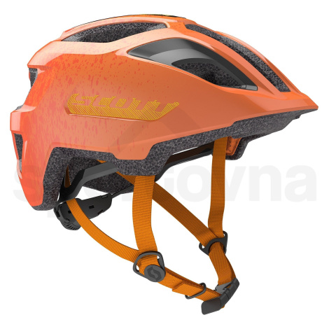 Cyklo helma Scott Spunto Inmold J - oranžová 50-56 cm
