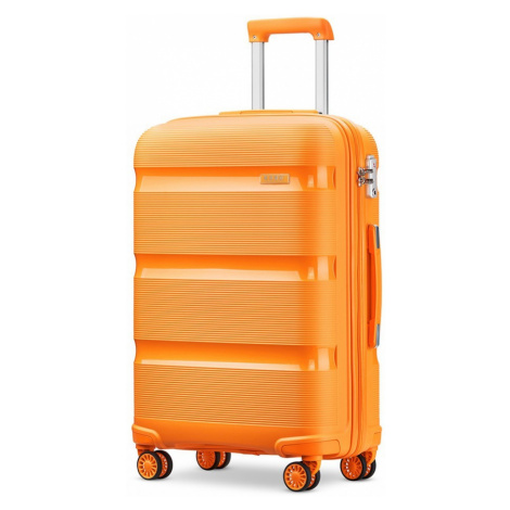 Oranžový cestovní kvalitní malý kufr Rylee Lulu Bags