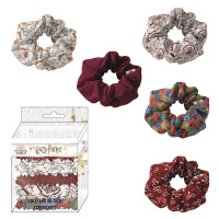 HAIR ACCESSORIES SCRUNCHIES 5 PIECES HARRY POTTER