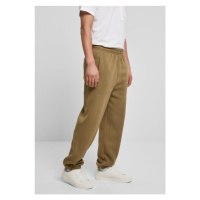 Pánské klasické tepláky Urban Classics Sweatpants - olivové