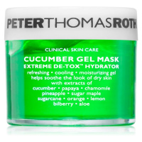 Peter Thomas Roth Cucumber De-Tox Gel Mask hydratační gelová maska na obličej a oční okolí 50 ml