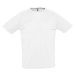 SOĽS Sporty Pánské triko s krátkým rukávem SL11939 Bílá