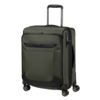 SAMSONITE Kufr PRO-DLX 6 Expander USB 55/20 Cabin Spinner Green, 40 x 23 x 55 (148135/1388)