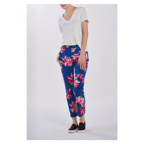 KALHOTY GANT D1. PEONIES PRINTED PANT modrá