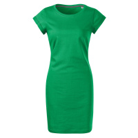 Malfini Freedom Dámské bavlněné šaty 178 středně zelená
