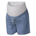 esmara® Dámské těhotenské šortky (modrá)