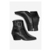 Kotníkové boty EVA MINGE CAREI-110433 Přírodní kůže (useň) - Lícová