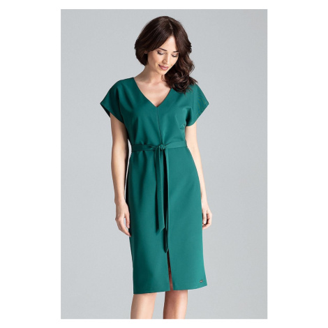 Zelené šaty L032