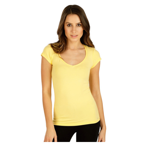 Litex Dámské triko s krátkým rukávem 5D219 žlutá