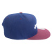 Meatfly kšiltovka Flanker Snapback Navy/Maroon | Modrá