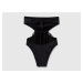 Benetton, One-piece Cut Out Swimsuit In Econyl®
