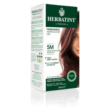 HERBATINT Permanentní barva na vlasy mahagonový kaštan 5M 150 ml