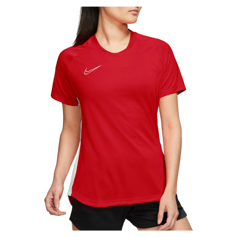 NIKE "Dri-FIT Academy 19" sportovní tričko Barva: Červená, Mezinárodní
