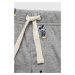 Dětské bavlněné šortky GAP x Disney šedá barva, nastavitelný pas