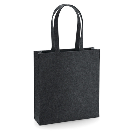 BagBase Plstěná nákupní taška BG723 Charcoal Melange