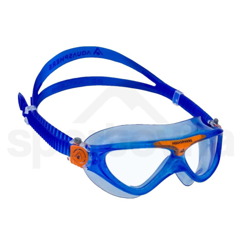 AquaLung Vista J MS5634008LC - clear lenses/blue/orange Aqua Sphere