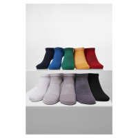 Ponožky do tenisek 10-balení - vícebarevné