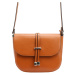 Kožená crossbody kabelka Luka 20-028 camel