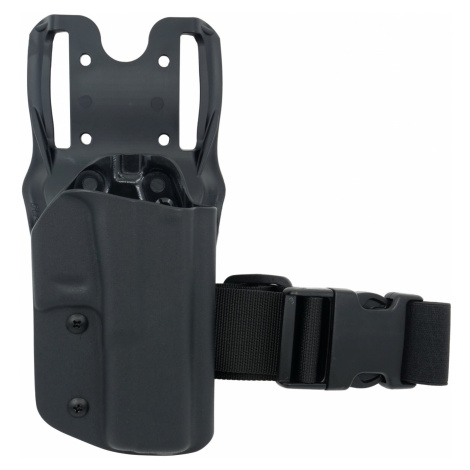OWB Glock 17 - taktické pistolové pouzdro bez pojistky RH Holsters® – uchycení na platformu, Čer