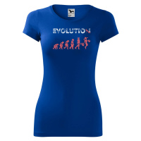 DOBRÝ TRIKO Vtipné dámské tričko Evoluce ženy