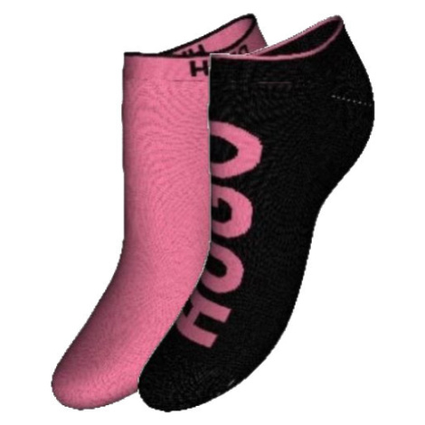 Hugo Boss 2 PACK - dámské ponožky HUGO 50480343-698