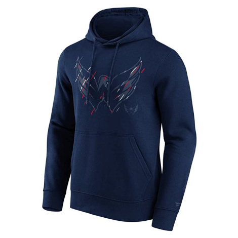 Washington Capitals pánská mikina s kapucí Etch Hoodie navy Fanatics