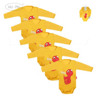 Raj-Pol Kids's 5Pack Baby Body Sketch Lola PEK-BOD001