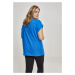 Tričko Urban Classics Ladies Extended Shoulder Tee - brightblue