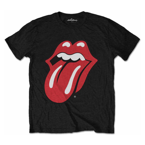 Rolling Stones tričko, Classic Tongue Black, dětské RockOff