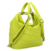 Trendy dámský kabelko-batoh Wilhelda, žlutá