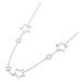 Victoria Filippi Stainless Steel Ocelový náhrdelník Lauro - chirurgická ocel, hvězdy NHN19121-1/