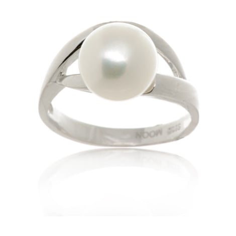 Stříbrný prsten se sladkovodní perlou STRP0416F + dárek zdarma Ego Fashion