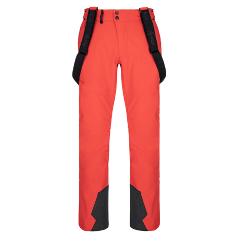 Kilpi RHEA-M Pánské softshellové lyžařské kalhoty SM0409KI Červená