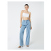 Koton Extra Wide Leg Jeans High Waisted Jeans - Bianca Jean