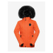 Oranžová holčičí bunda s membránou PTX ALPINE PRO Molido