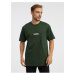 Tmavě zelené pánské tričko VANS Lower Corecase - Pánské