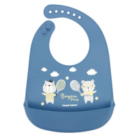 Canpol babies Bonjour Paris Bibs bryndák Blue 1 ks