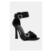 Sandály Buffalo Fairy Chic Heart černá barva, 1291618-BLK