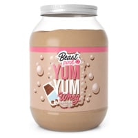 GYMBEAM BeastPink Yum yum whey protein čokoláda lískový oříšek 1000 g